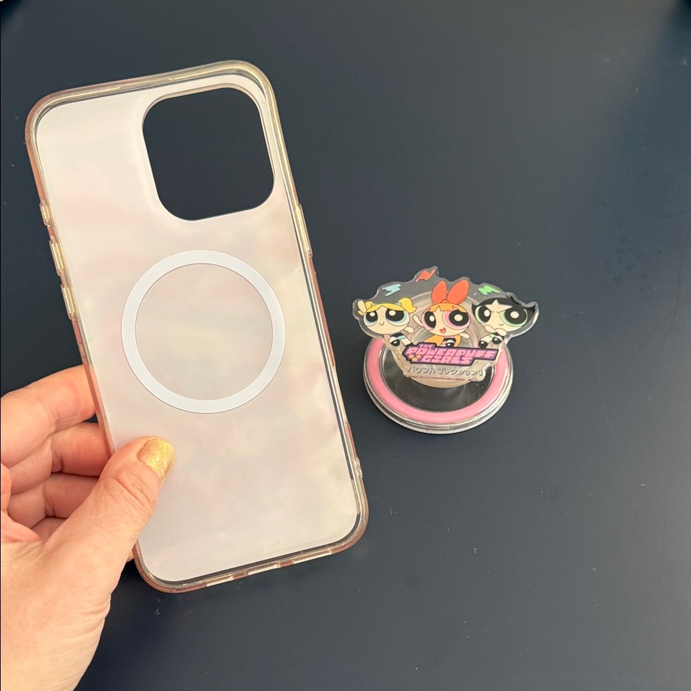 Cartoon Network Powerpuff Girls Pink Phone Case with Characters - Picture 3 of 4